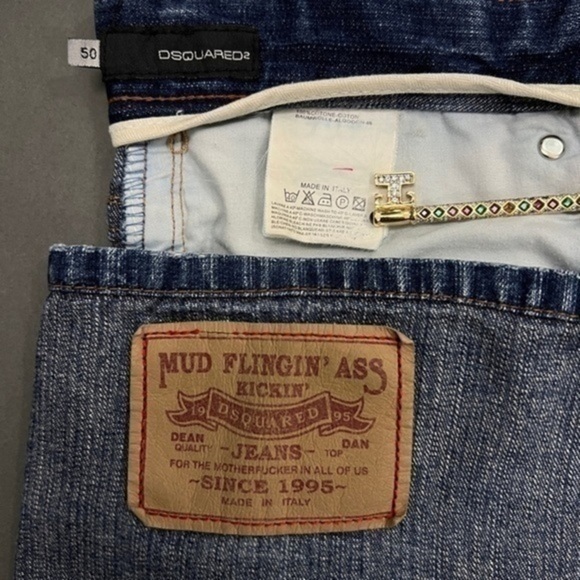 DSQUARED2 Other - Mud Flingin DSQUARED2 Jeans Made in Italy